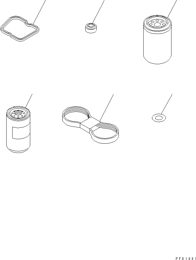 Схема запчастей Komatsu S6D102E-1C-6Z - ЗАП. ЧАСТИ (ПОД ЗАКАЗ)(№77-) ДВИГАТЕЛЬ