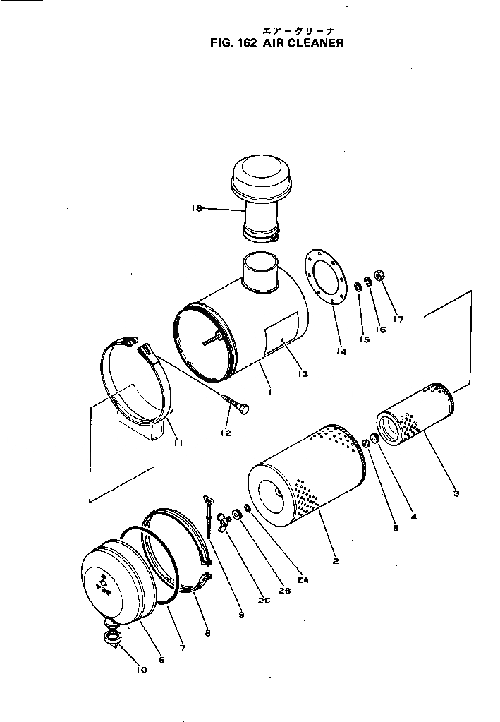 Схема запчастей Komatsu S6D105-1F - - -