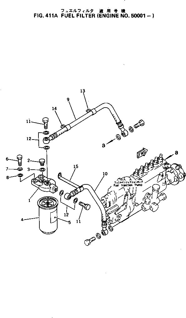 Схема запчастей Komatsu S6D105-1J - - -