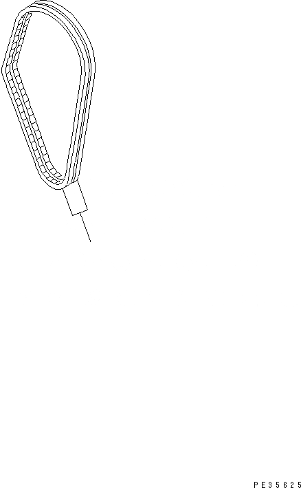 Схема запчастей Komatsu S6D125E-2C-6 - ВЕНТИЛЯТОР ОХЛАЖДЕНИЯ РЕМЕНЬ(№8-) ДВИГАТЕЛЬ