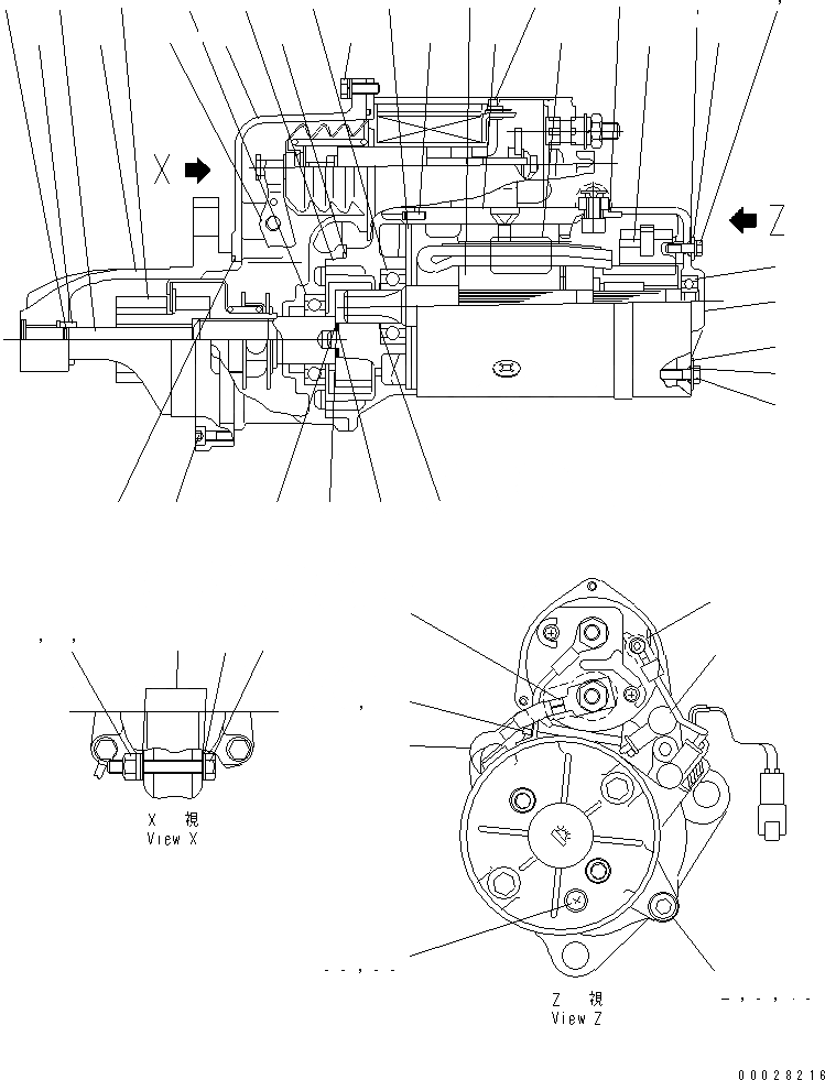 Схема запчастей Komatsu S6D125E-2A-6 - СТАРТЕР (7.KW) (TОБОД КОЛЕСАMING СПЕЦ-Я.) (ДЛЯ ПОРТУГАЛ. СОЕДИН-Е) (ВНУТР. ЧАСТИ)(№88-9) ДВИГАТЕЛЬ