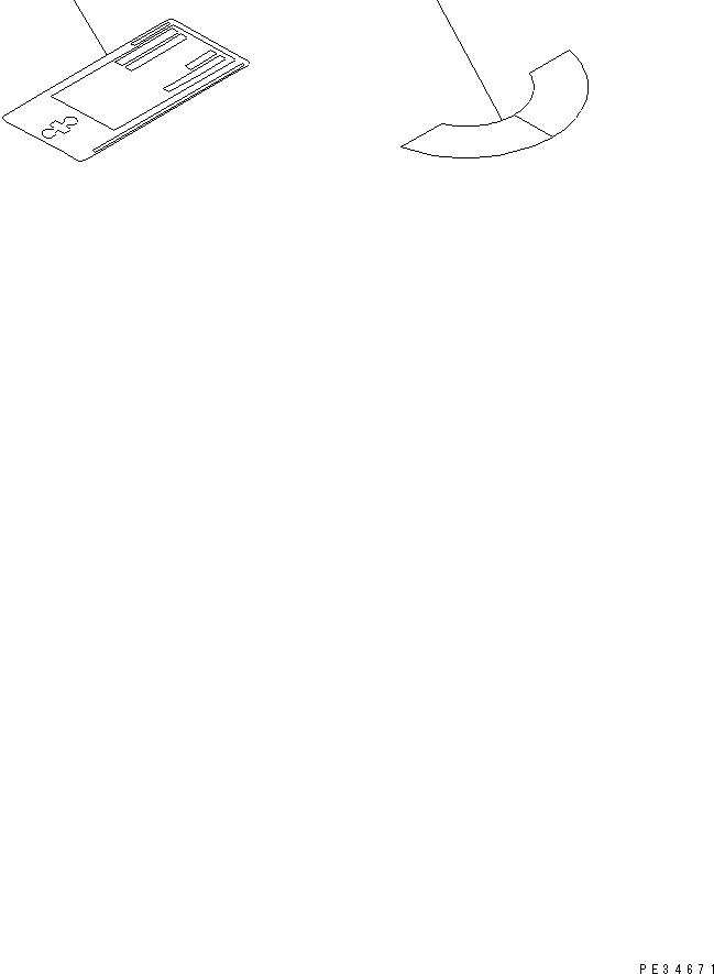 Схема запчастей Komatsu S6D125E-2L-6 - ТАБЛИЧКИ И ВОЗДУХООЧИСТИТЕЛЬ СИГНАЛИЗ-Я (АНГЛ.)(№-8) ДВИГАТЕЛЬ