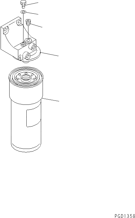 Схема запчастей Komatsu S6D140-1A-F - ДОПОЛН. ТОПЛИВН. ФИЛЬТР. (ДЛЯ WARDED ИНДИВИДУАЛЬН. ЧАСТИ)(№9-9) ДВИГАТЕЛЬ