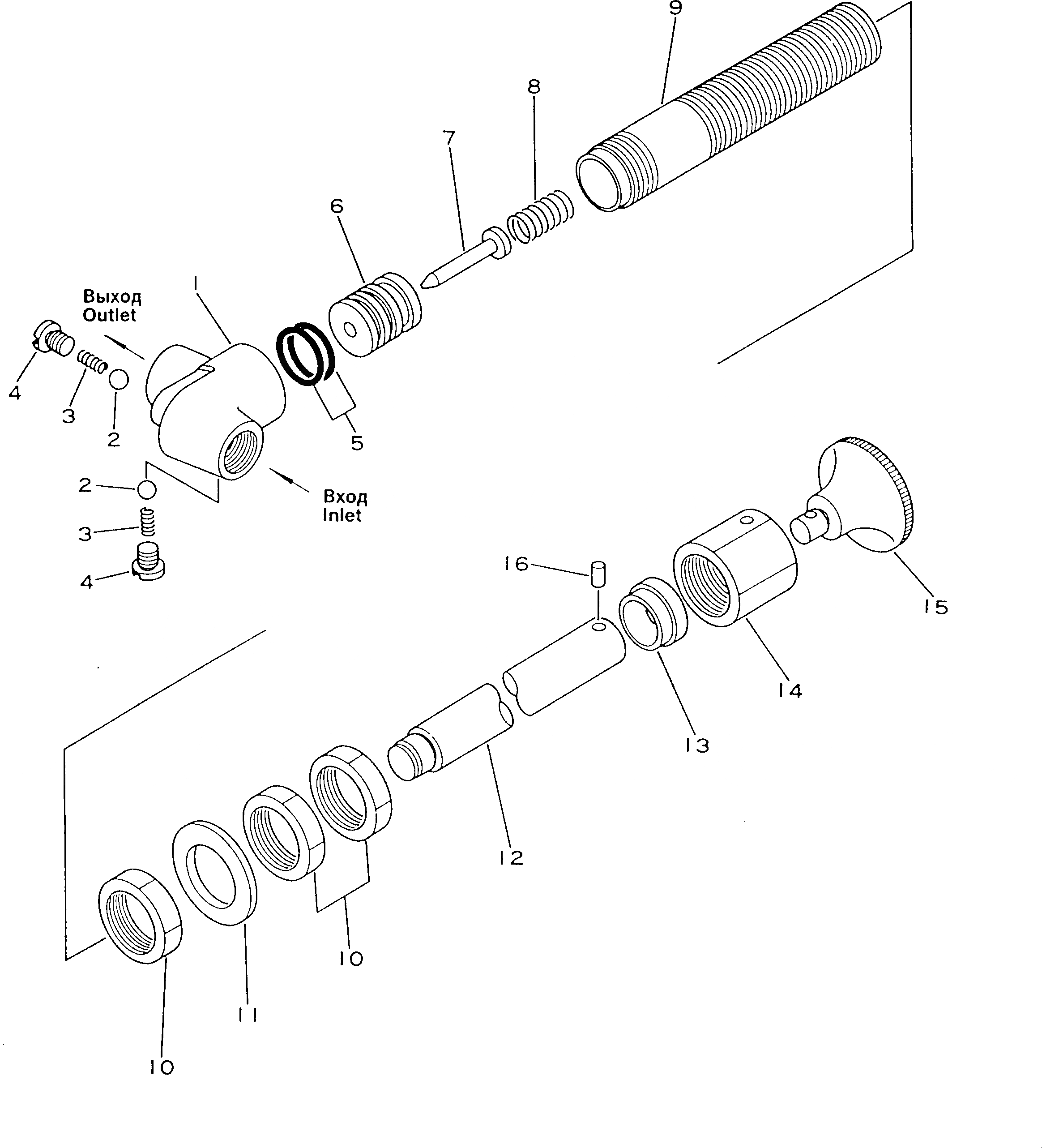 Схема запчастей Komatsu S6D155-4-R - HAND PОБОД КОЛЕСАER(№-) ТОПЛИВН. СИСТЕМА