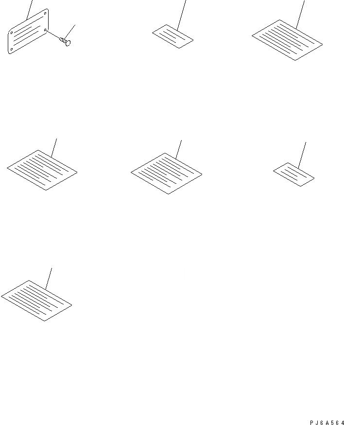 Схема запчастей Komatsu S6D170E-2A-6 - ТАБЛИЧКИ ПЛАСТИНА (ПОРТУГАЛ.)(№9-7) ДВИГАТЕЛЬ
