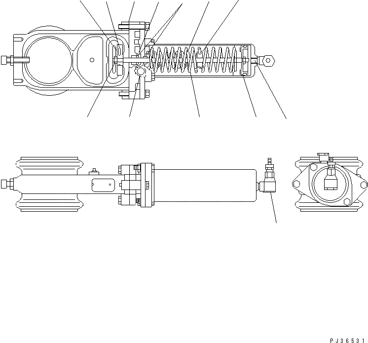 Схема запчастей Komatsu SA12V140-1D - ГОРНЫЙ ТОРМОЗ (ВНУТР. ЧАСТИ)(№-9) ГОЛОВКА ЦИЛИНДРОВ