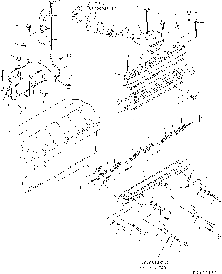 Схема запчастей Komatsu SA12V140-1Q - ТРУБОПРОВОД ВПУСКА ВОЗДУХА И ПОСЛЕОХЛАДИТЕЛЬ (/) (ЛЕВ. ГРУПП.) (ЭЛЕКТР. РЕГУЛЯТОР СПЕЦ-Я.)(№99-) ГОЛОВКА ЦИЛИНДРОВ