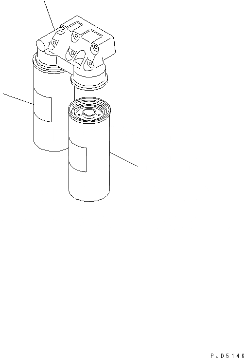 Схема запчастей Komatsu SA12V140-1S - ПРОХОДНОЙ ФИЛЬТР (ДЛЯ WA8¤9- И WD9-)(№78-) ДВИГАТЕЛЬ