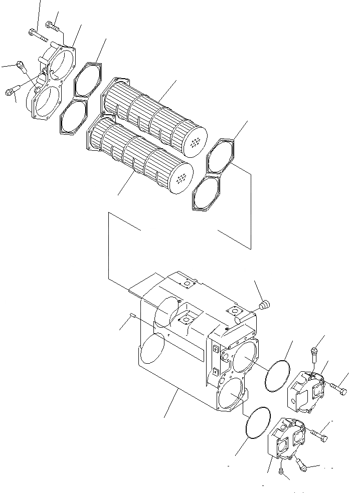 Схема запчастей Komatsu SA12V140-1M - ПОДОГРЕВ-EXCПОДВЕСН. КРОНШТЕЙН (ВНУТР. ЧАСТИ) (JCI СПЕЦ-Я.) ДВИГАТЕЛЬ