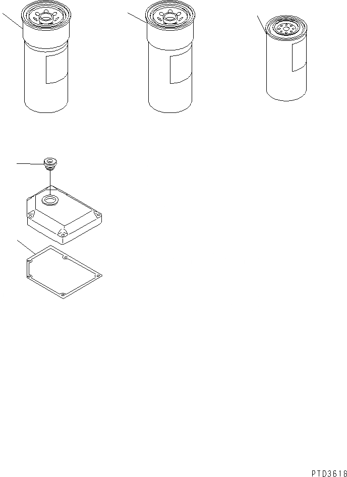 Схема запчастей Komatsu SA12V170-1D-A - ЗАП. ЧАСТИ(№-8) ДВИГАТЕЛЬ