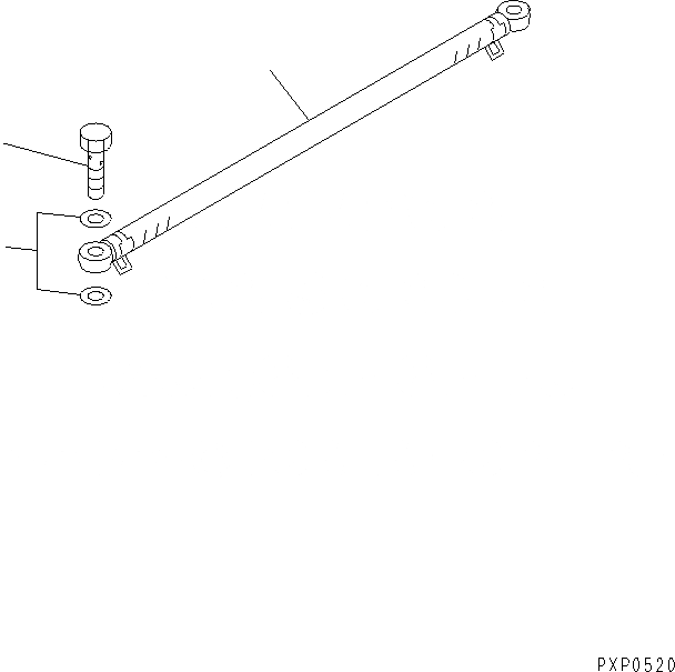 Схема запчастей Komatsu SA4D102E-1AC - ТОПЛИВОПРОВОД.(№799-) ДВИГАТЕЛЬ
