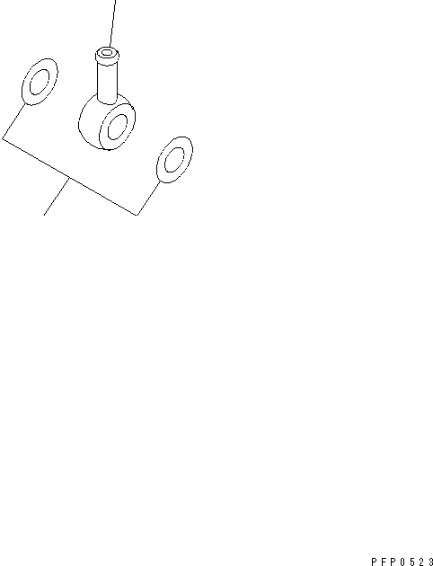 Схема запчастей Komatsu SA4D102E-1AA - ТОПЛИВН. ДРЕНАЖН. СОЕДИН-Е ДВИГАТЕЛЬ