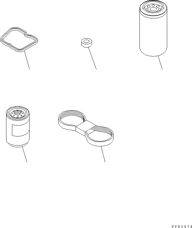 Схема запчастей Komatsu SA6D102E-1B-C - ЗАП. ЧАСТИ ДВИГАТЕЛЬ