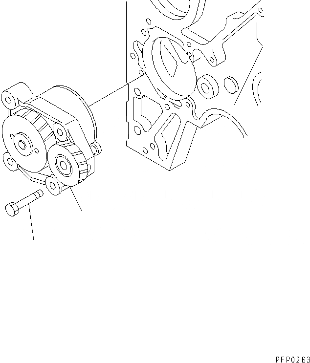 Схема запчастей Komatsu SA6D114E-1-GD - МАСЛ. НАСОС ДВИГАТЕЛЬ