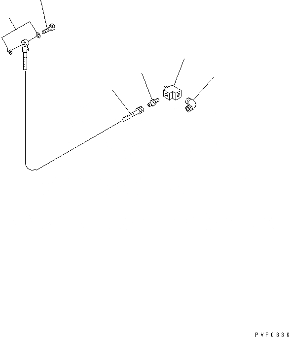 Схема запчастей Komatsu SA6D114E-1-GD - ТОПЛИВН. ВПУСКН. ТРУБА ДВИГАТЕЛЬ