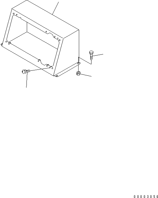 Схема запчастей Komatsu SA6D125-1HH - ПАНЕЛЬ ПРИБОРОВ КРЫШКА(С COVER)(№-) ДВИГАТЕЛЬ