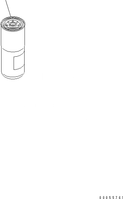 Схема запчастей Komatsu SA6D125E-3C-7A - ТОПЛИВН. ФИЛЬТР. CARTRIDGE (РЕЗЬБА -/) (ТОЛЬКО СЕРВИС) ДВИГАТЕЛЬ