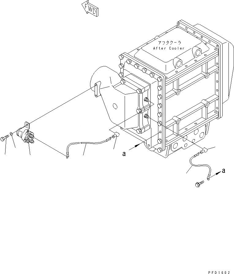 Схема запчастей Komatsu SA6D140-1LL - ВЫКЛЮЧАТЕЛЬ ПОДОГРЕВАТЕЛЯ ЭЛЕКТРОПРОВОДКА(№-7) ДВИГАТЕЛЬ