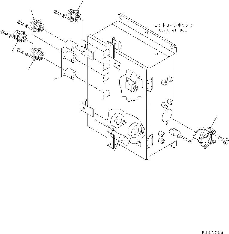 Схема запчастей Komatsu SA6D140-1LL - ПАНЕЛЬ УПРАВЛ-Я (/) (MAXIMUM POWER)(№8-) ДВИГАТЕЛЬ