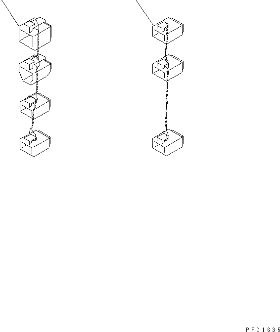 Схема запчастей Komatsu SA6D140-1LL - ЭЛЕКТРОПРОВОДКА BLIND СОЕДИН-Е (MAXIMUM POWER)(№8-) ДВИГАТЕЛЬ