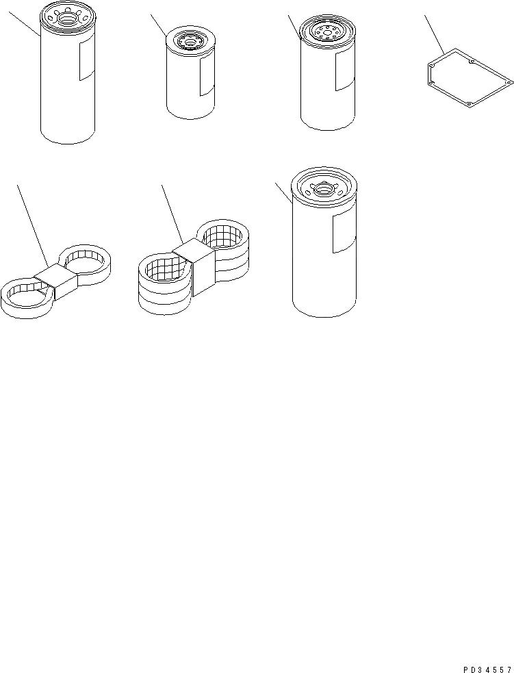 Схема запчастей Komatsu SA6D170-B-1F-SP - ЗАП. ЧАСТИ ИНСТРУМЕНТ И РЕМКОМПЛЕКТЫ