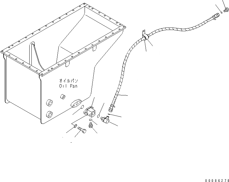 Схема запчастей Komatsu SAA12V140E-3A - МАСЛ. OUICK ПОДАЧА(№9-) ДВИГАТЕЛЬ