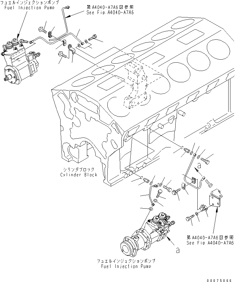 Схема запчастей Komatsu SAA12V140E-3A - ТОПЛИВН. НАСОС СМАЗКА (EXTREMELY BAD ТОПЛИВН. И ПЛОХ. ТОПЛИВО ARRANGEMENT СПЕЦ-Я.) (ВОДН.+DUST)(№999-) ДВИГАТЕЛЬ