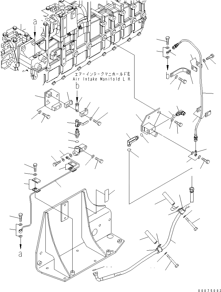 Схема запчастей Komatsu SAA12V140E-3A - ТОПЛИВН. ВОЗДУШН. ВЕНТИЛЯЦИЯ (ЛЕВ. ГРУПП.) (EXTREMELY BAD ТОПЛИВН. И ПЛОХ. ТОПЛИВО ARRANGEMENT СПЕЦ-Я.) (ВОДН.+DUST)(№999-) ДВИГАТЕЛЬ