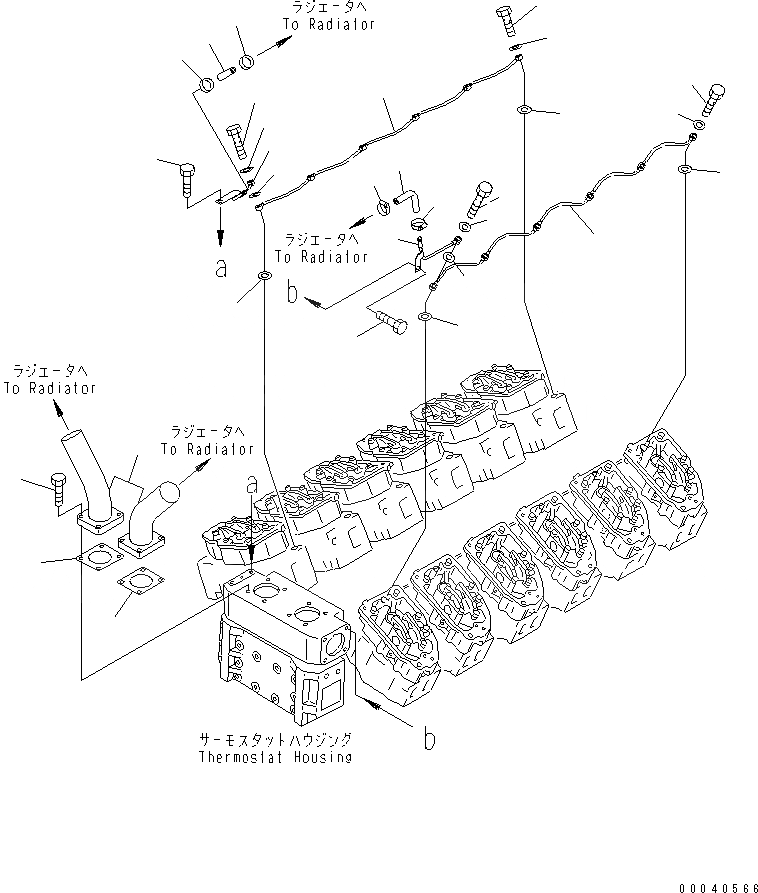 Схема запчастей Komatsu SAA12V140E-3A - ВОЗДУШН. ВЕНТИЛЯЦИЯ ДВИГАТЕЛЬ