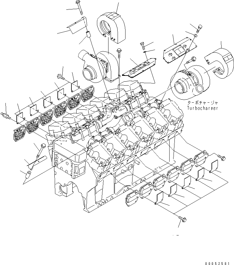 Схема запчастей Komatsu SAA12V140E-3B-02 - ТЕРМОЗАЩИТА(№-) ДВИГАТЕЛЬ