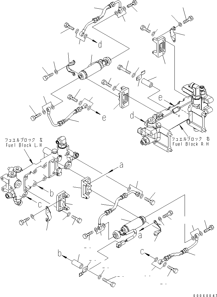 Схема запчастей Komatsu SAA12V140E-3C-02 - ТОПЛИВН. PОБОД КОЛЕСАING НАСОС (ХОЛОДН. МЕСТН. И ПЛОХ. ТОПЛИВО ARRANGEMENT СПЕЦ-Я.)(№9-) ДВИГАТЕЛЬ