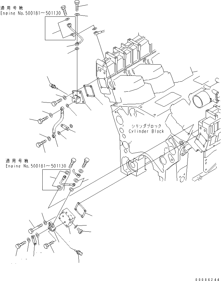 Схема запчастей Komatsu SAA12V140E-3C-02 - ВОЗВРАТ ТОПЛИВА (ПЛОХ. ТОПЛИВО ARRANGEMENT СПЕЦ-Я.)(№8-) ДВИГАТЕЛЬ