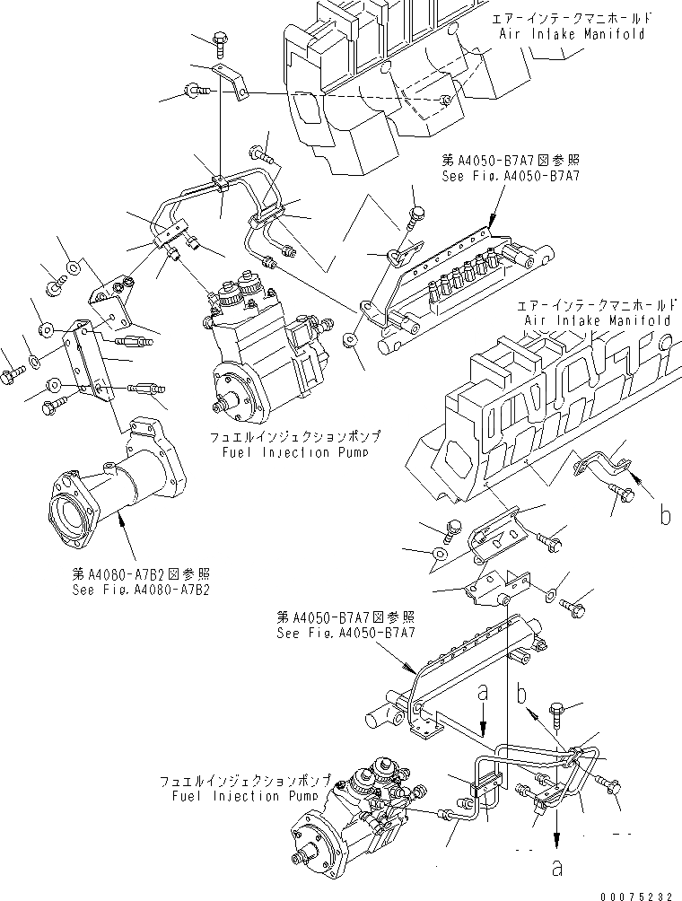 Схема запчастей Komatsu SAA12V140E-3E-02 - ТОПЛИВН. ТРУБКИ ВПРЫСКА (/) (EXTREMELY BAD ТОПЛИВН. И ПЛОХ. ТОПЛИВО ARRANGEMENT СПЕЦ-Я.) (ВОДН.+DUST)(№8-) ДВИГАТЕЛЬ