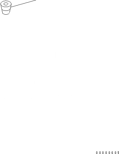 Схема запчастей Komatsu SAA4D102E-2-W6 - ХЛАДАГЕНТ ЗАГЛУШКА ДВИГАТЕЛЬ