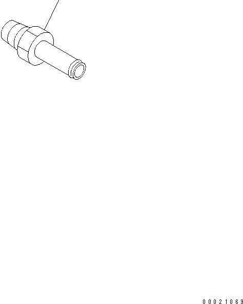 Схема запчастей Komatsu SAA4D102E-2-W6 - ТОПЛИВН. ВХОДН. ФИТТИНГ(№88-) ДВИГАТЕЛЬ