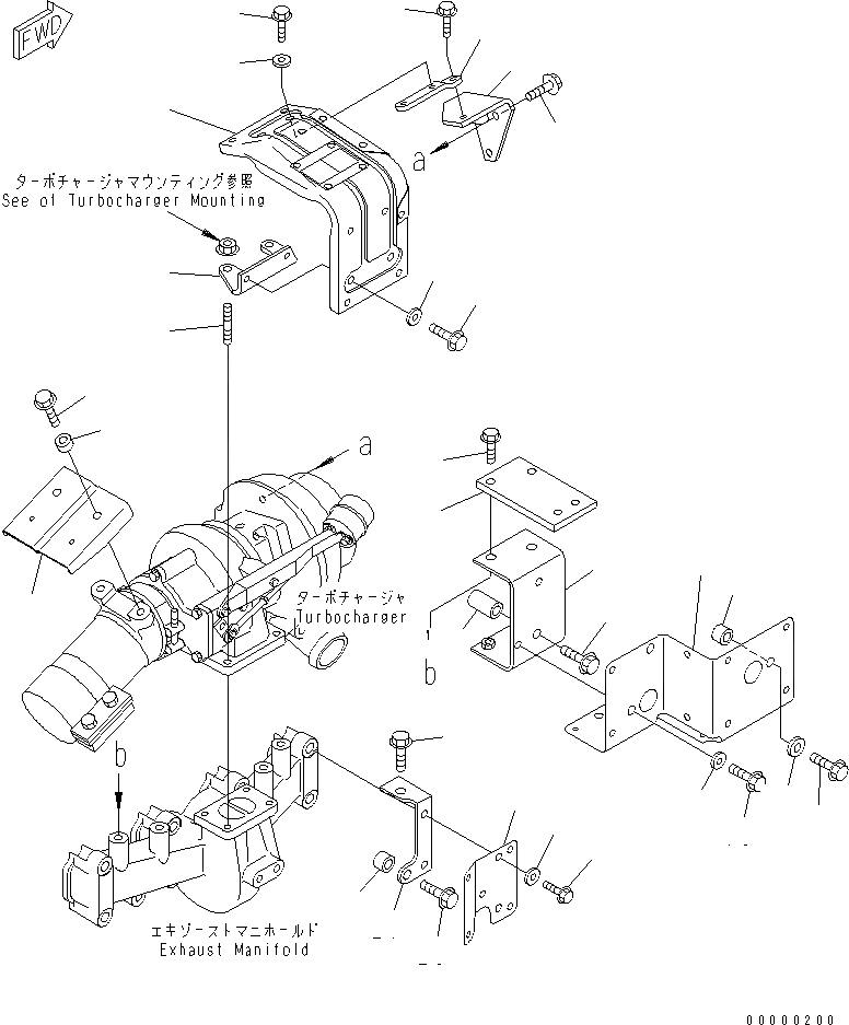 Схема запчастей Komatsu SAA4D102E-2F-4 - ТЕРМОЗАЩИТА(№8-) ДВИГАТЕЛЬ