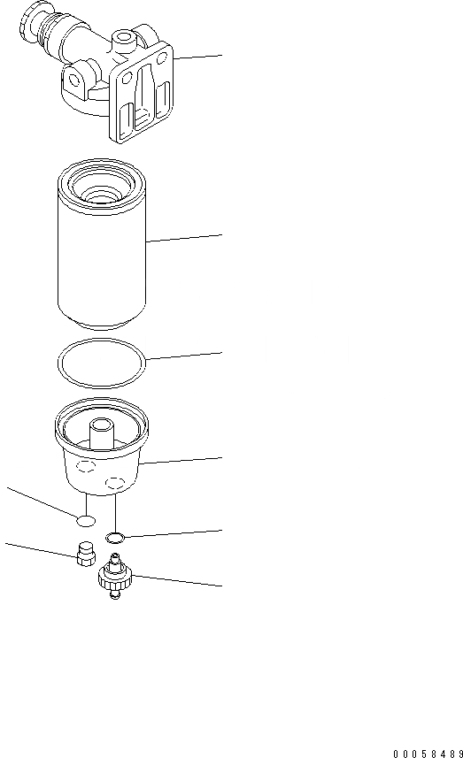 Схема запчастей Komatsu SAA4D95LE_5A - ТОПЛИВН. PRE-ФИЛЬТР. AA ДВИГАТЕЛЬ