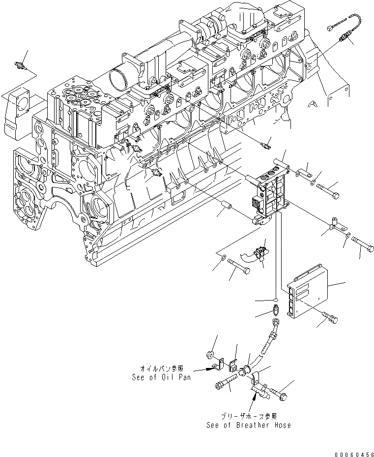 Схема запчастей Komatsu SAA6D170E-3C-8 - УПРАВЛ-Е ПОДАЧ. ТОПЛИВА КЛАПАН И КОНТРОЛЛЕР (ДЛЯ ВЫСОКОСЕРНИСТОГО ТОПЛИВА)(№8-) ДВИГАТЕЛЬ