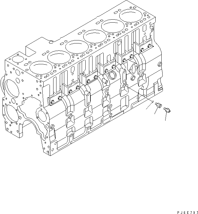 Схема запчастей Komatsu SAA6D114E-2AA-VH - МАСЛ. PRESSURE ПЕРЕКЛЮЧАТЕЛЬ(№878-) ДВИГАТЕЛЬ