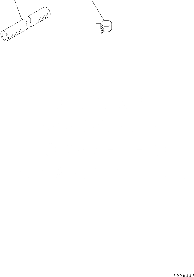 Схема запчастей Komatsu SAA6D125E-2D-8 - ШЛАНГИ И КРЕПЛЕНИЕ(№-) ДВИГАТЕЛЬ