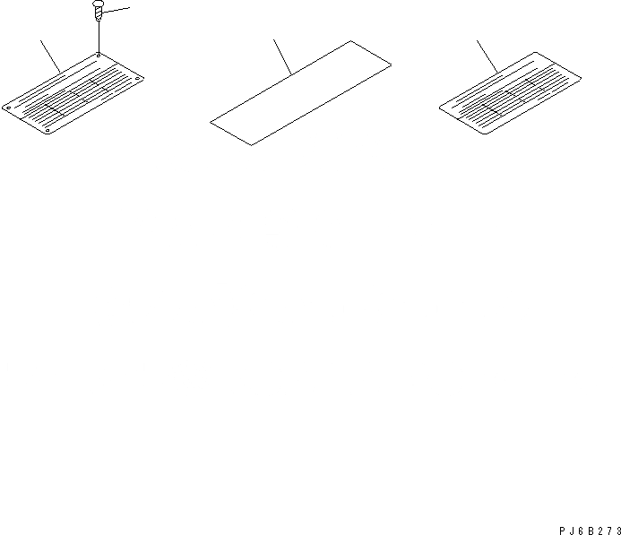Схема запчастей Komatsu SAA6D108E-2A-P - ТАБЛИЧКИ (АНГЛ.)(№-) ДВИГАТЕЛЬ
