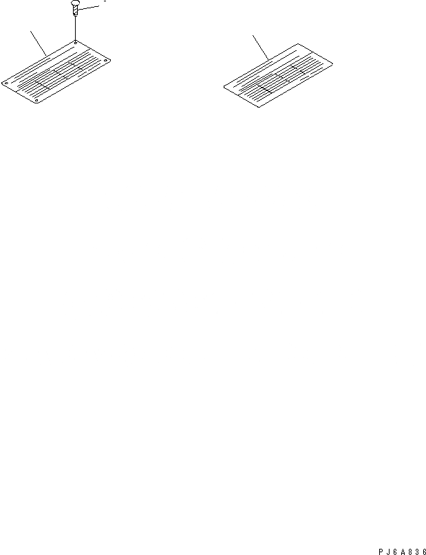 Схема запчастей Komatsu SAA6D140E-2B - ТАБЛИЧКИ ПЛАСТИНА (ДЛЯ СТРАН ЕС ОГРАНИЧЕНИЯ ПО ВЫХЛОПУ ЕС)(№8-) ДВИГАТЕЛЬ