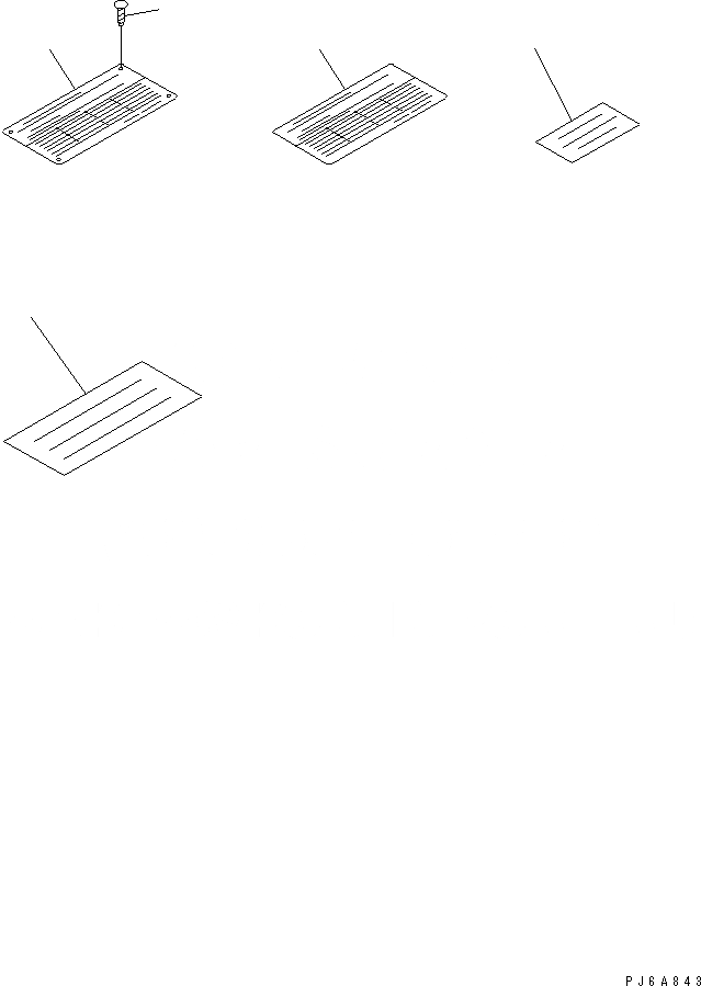 Схема запчастей Komatsu SAA6D170E-2D - ТАБЛИЧКИ (АНГЛ.) (ДЛЯ СТРАН ЕС ОГРАНИЧЕНИЯ ПО ВЫХЛОПУ ЕС)(№9-7) ДВИГАТЕЛЬ