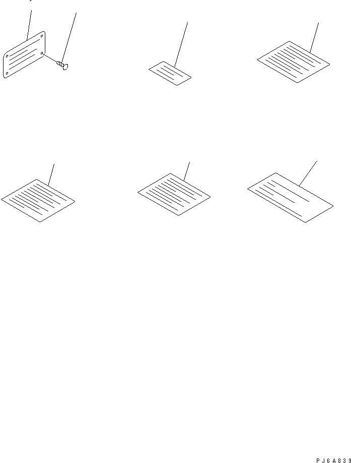 Схема запчастей Komatsu SAA6D170E-2C - ТАБЛИЧКИ (ПОРТУГАЛ.)(№99-) ДВИГАТЕЛЬ