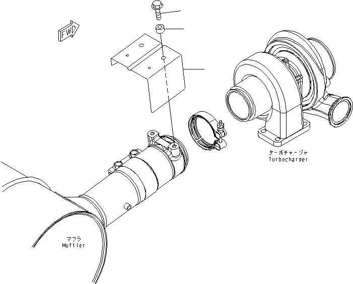 Схема запчастей Komatsu SAA6D107E-1B-WK - ТЕРМОЗАЩИТА AA ДВИГАТЕЛЬ