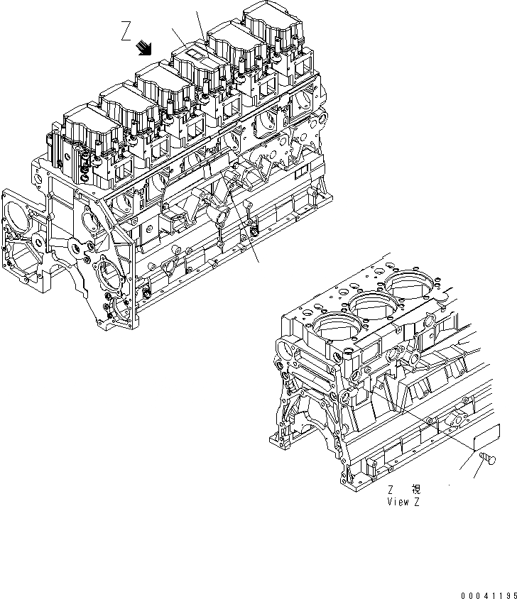 Схема запчастей Komatsu SAA6D125E-3K-8M - ТАБЛИЧКИ (ДЛЯ EXCEPT ЕС)(№7-) ДВИГАТЕЛЬ