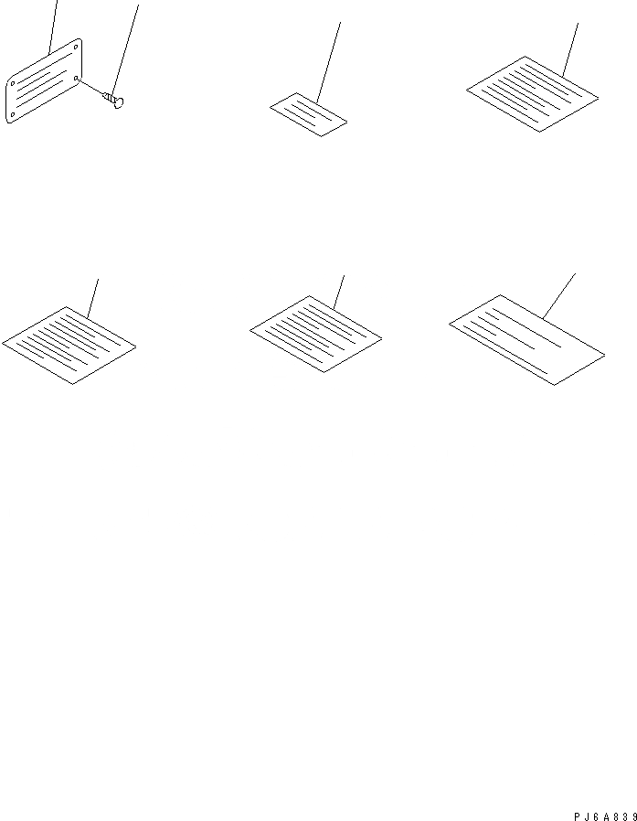 Схема запчастей Komatsu SAA6D170E-2C-8 - ТАБЛИЧКИ ПЛАСТИНА (ПОРТУГАЛ.)(№99-) ДВИГАТЕЛЬ