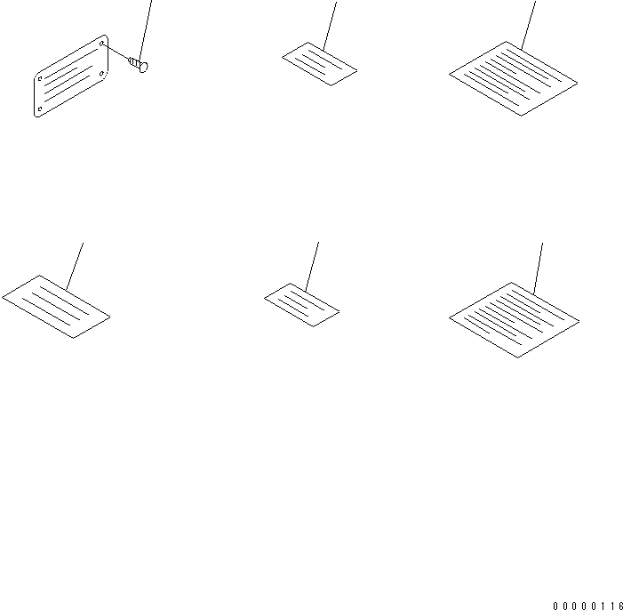 Схема запчастей Komatsu SAA6D170E-2C-8 - ТАБЛИЧКИ ПЛАСТИНА (ФРАНЦИЯ) (ДЛЯ СТРАН ЕС ОГРАНИЧЕНИЯ ПО ВЫХЛОПУ ЕС)(№9-) ДВИГАТЕЛЬ