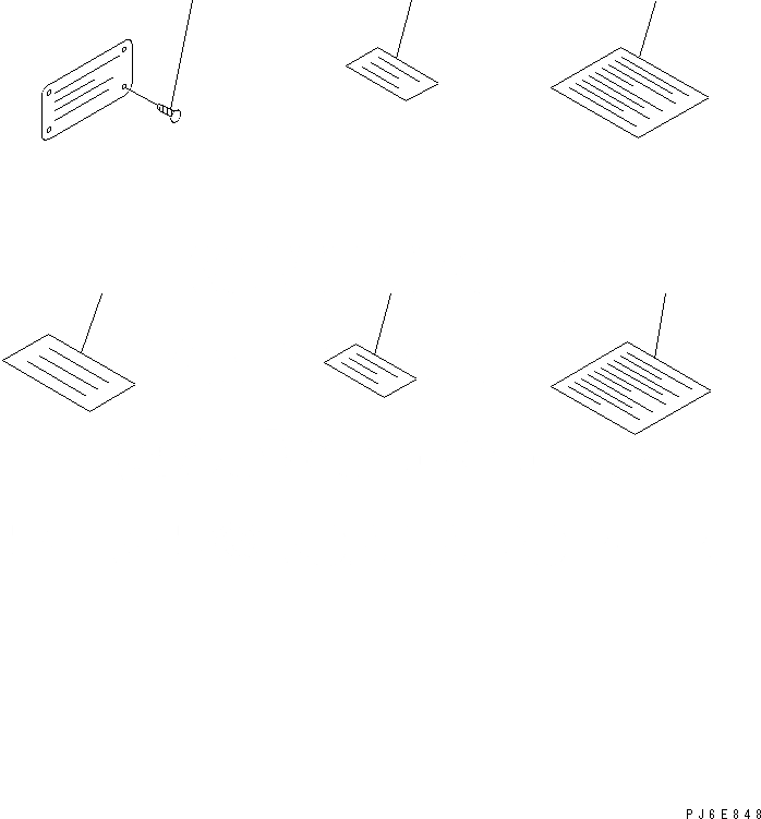 Схема запчастей Komatsu SAA6D170E-2C-8 - ТАБЛИЧКИ ПЛАСТИНА (ИСПАНИЯ) (ДЛЯ СТРАН ЕС ОГРАНИЧЕНИЯ ПО ВЫХЛОПУ ЕС)(№9-) ДВИГАТЕЛЬ