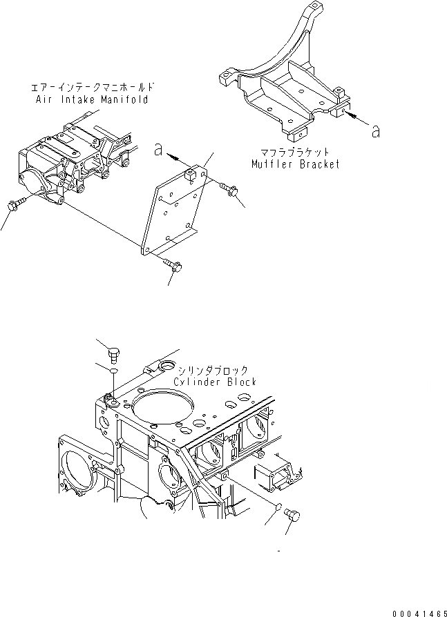 Схема запчастей Komatsu SAA6D140E-5F-W - ВОДН. ЛИНИЯ ЗАГЛУШКА (БЕЗ АНТИКОРРОЗ. ЭЛЕМЕНТА) ДВИГАТЕЛЬ
